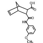 CAS#: 464877-92-7， 3-[(3-Methoxyphenyl)Carbamoyl]Bicyclo[2.2.1]Hept-5-Ene-2-Carboxylic Acid