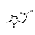 CAS#: 464924-71-8， (2Z)-3-(2-Fluoro-1H-Imidazol-5-Yl)Acrylic Acid