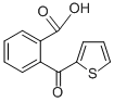 structure of CAS# 46496-80-4, 2-(Thiophene-2-Carbonyl)Benzoic Acid;2-[Oxo-(2-Thienyl)Methyl]Benzoate;2-Thiophen-2-Ylcarbonylbenzoate;Zinc00126222