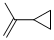CAS 登录号：4663-22-3， 异-丙烯基环丙烷
