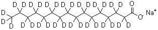 CAS#: 467235-83-2， Hexadecanoic-D31 Acid Sodium Salt
