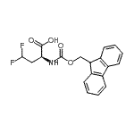 CAS#: 467442-21-3， (2S)-2-{[(9H-Fluoren-9-ylmethoxy)carbonyl]amino}-4,4-difluorobutanoic acid