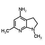 CAS#: 468092-30-0， 1,6-Dimethyl-2,3-Dihydro-1H-Pyrrolo[2,3-b]Pyridin-4-Amine