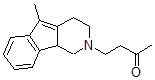 CAS#: 46971-49-7， 4-(1,3,4,9b-Tetrahydro-5-methyl-2H-indeno(1,2-c)pyridyl-2)-butanone