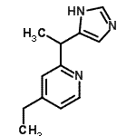 CAS#: 469863-96-5， 4-Ethyl-2-[1-(1H-Imidazol-5-Yl)Ethyl]Pyridine