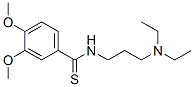 CAS#: 47167-71-5， N-[3-(Diethylamino)Propyl]-3,4-Dimethoxybenzothioamide