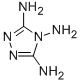 structure of CAS# 473-96-1, 4H-1,2,4-Triazole-3,4,5-Triamine;(3,5-Diamino-1,2,4-Triazol-4-Yl)Amine;Nsc 79145;Zinc03883801