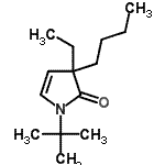 CAS#: 473809-29-9， 3-Butyl-3-Ethyl-1-(2-Methyl-2-Propanyl)-1,3-Dihydro-2H-Pyrrol-2-One
