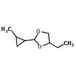 CAS#: 473838-34-5， 4-Ethyl-2-(2-Methylcyclopropyl)-1,3-Dioxolane