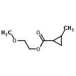 CAS#: 473838-72-1， 2-Methoxyethyl 2-Methylcyclopropanecarboxylate