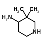 CAS 登录号：473842-31-8， 3,3-二甲基-4-哌啶胺