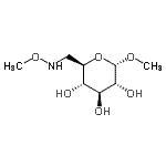 CAS#: 473876-58-3， Methyl 6-Deoxy-6-(Methoxyamino)-alpha-D-Glucopyranoside