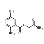 CAS#: 473976-93-1， 2-Amino-2-Oxoethyl 2-Amino-5-Hydroxybenzoate