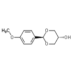 CAS#: 4740-85-6， trans-2-(4-Methoxyphenyl)-1,3-Dioxan-5-Ol