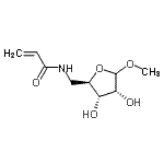 CAS#: 474105-04-9， Methyl 5-(Acryloylamino)-5-Deoxy-D-Ribofuranoside