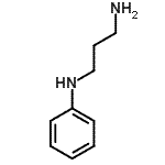 structure of CAS# 4742-01-2, N-Phenyl-1,3-Propanediamine;MFCD00047968;N-(3-aminopropyl)aniline;N1-phenylpropane-1,3-diamine