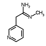 CAS#: 474310-97-9， (1E)-N'-Methyl-2-(3-Pyridinyl)Ethanimidamide