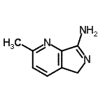CAS#: 474554-83-1， 2-Methyl-5H-Pyrrolo[3,4-b]Pyridin-7-Amine