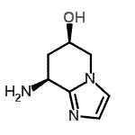 CAS#: 474623-16-0， (6R,8S)-8-Amino-5,6,7,8-Tetrahydroimidazo[1,2-a]Pyridin-6-Ol