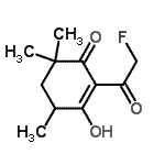 CAS#: 474942-29-5， 2-(Fluoroacetyl)-3-Hydroxy-4,6,6-Trimethyl-2-Cyclohexen-1-One