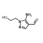 CAS#: 474956-99-5， 5-Amino-1-(2-Hydroxyethyl)-1H-Pyrazole-4-Carbaldehyde