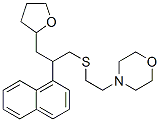 CAS#: 47539-72-0， 1-(2-Morpholinoethyl)Thio-2-(1-Naphtyl)-3-(2,3,4,5-Tetrahydrofuran-2-Yl)Propane