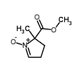 CAS#: 475672-78-7， Methyl 2-Methyl-3,4-Dihydro-2H-Pyrrole-2-Carboxylate 1-Oxide