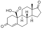 CAS 登录号：4757-95-3， 19-羧基雄甾-4-烯-3,17-二酮