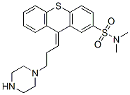 CAS#: 47623-20-1， (9E)-N,N-Dimethyl-9-(3-Piperazin-1-Ylpropylidene)Thioxanthene-2-Sulfonamide