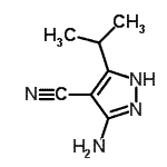 CAS#: 476371-64-9， 3-Amino-5-Isopropyl-1H-Pyrazole-4-Carbonitrile
