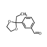 CAS#: 476412-33-6， 3-(2-Ethyl-1,3-Dioxolan-2-Yl)Benzaldehyde