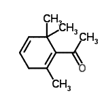 CAS 登录号：476689-60-8， 1-(2,6,6-三甲基-1,4-环己二烯-1-基)乙酮