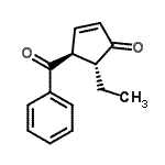 CAS#: 477293-86-0， (4S,5R)-4-Benzoyl-5-Ethyl-2-Cyclopenten-1-One