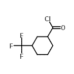 CAS#: 477905-45-6， 3-(Trifluoromethyl)Cyclohexanecarbonyl Chloride