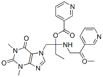 CAS#: 47798-98-1， [1-(1,3-Dimethyl-2,6-Dioxo-Purin-7-Yl)-3-[Methyl-[2-(Pyridine-3-Carbonyloxy)Ethyl]Amino]Propan-2-Yl] Pyridine-3-Carboxylate