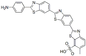 CAS#: 47812-48-6， 2''-(4-Aminophenyl)-6-Methyl[2,6':2',6''-Terbenzothiazole]-7-Sulfonic Acid