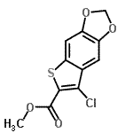 CAS#: 478400-02-1， Methyl 7-Chlorothieno[2,3-f][1,3]Benzodioxole-6-Carboxylate