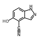 CAS#: 478840-31-2， 5-Hydroxy-1H-Indazole-4-Carbonitrile