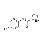 CAS#: 478913-28-9， (2S)-N-(5-Fluoro-2-Pyridinyl)-2-Azetidinecarboxamide