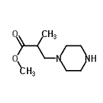 CAS#: 479065-31-1， Methyl 2-Methyl-3-(1-Piperazinyl)Propanoate