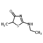 CAS#: 479201-63-3， 2-(Ethylamino)-5-Methyl-1,3-Thiazol-4(5H)-One