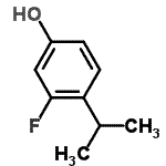 CAS#: 479255-14-6， 3-Fluoro-4-Isopropyl-Phenol