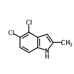 CAS#: 479422-01-0， 4,5-Dichloro-2-Methyl-1H-Indole
