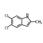 CAS#: 479422-03-2， 5,6-Dichloro-2-Methyl-1H-Indole