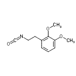 CAS#: 480439-02-9， 1-(2-Isocyanatoethyl)-2,3-Dimethoxybenzene