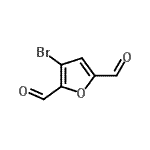 CAS#: 4805-99-6， 3-Bromo-2,5-Furandicarbaldehyde