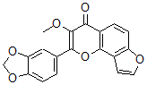 CAS#: 481-99-2， 2-(1,3-Benzodioxol-5-yl)-3-methoxy-pyrano[6,5-e][1]benzoxol-4-one
