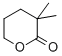 structure of CAS# 4830-05-1, 3,3-Dimethyl-Tetrahydro-Pyran-2-One;3,3-Dimethyltetrahydropyran-2-One;3,3-Dimethyl-2-Tetrahydropyranone;Nsc134778