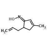 CAS#: 483358-44-7， (1E)-5-Allyl-N-Hydroxy-3-Methyl-2-Cyclopenten-1-Imine