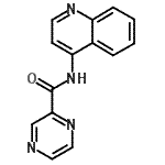 CAS#: 484039-09-0， N-(4-Quinolinyl)-2-Pyrazinecarboxamide